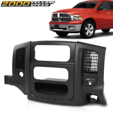 Fit For 2002-2005 Dodge Ram 1500 3500 Dash Radio Bezel Climate Trim Panel Vent 