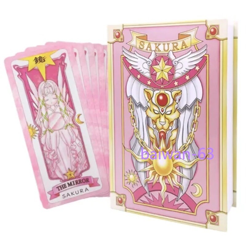 CardCaptor Sakura Clow Tarjeta Original Conjunto Completo Niña Sakura Tarjetas Colección 52 Piezas