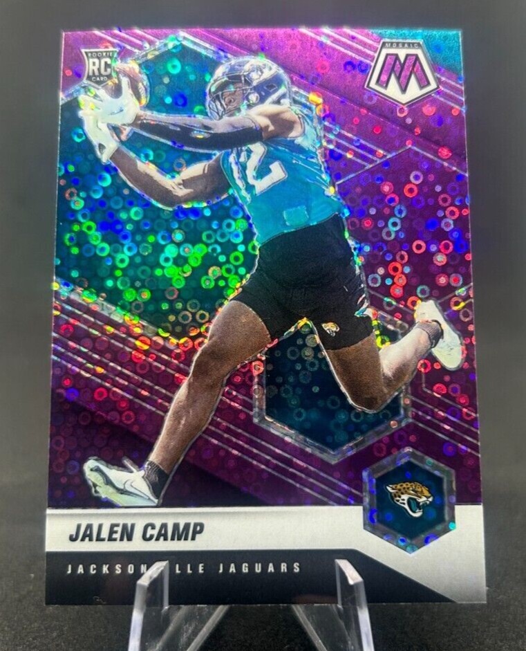 Jalen Camp Panini Mosaic #393 No Huddle Purple