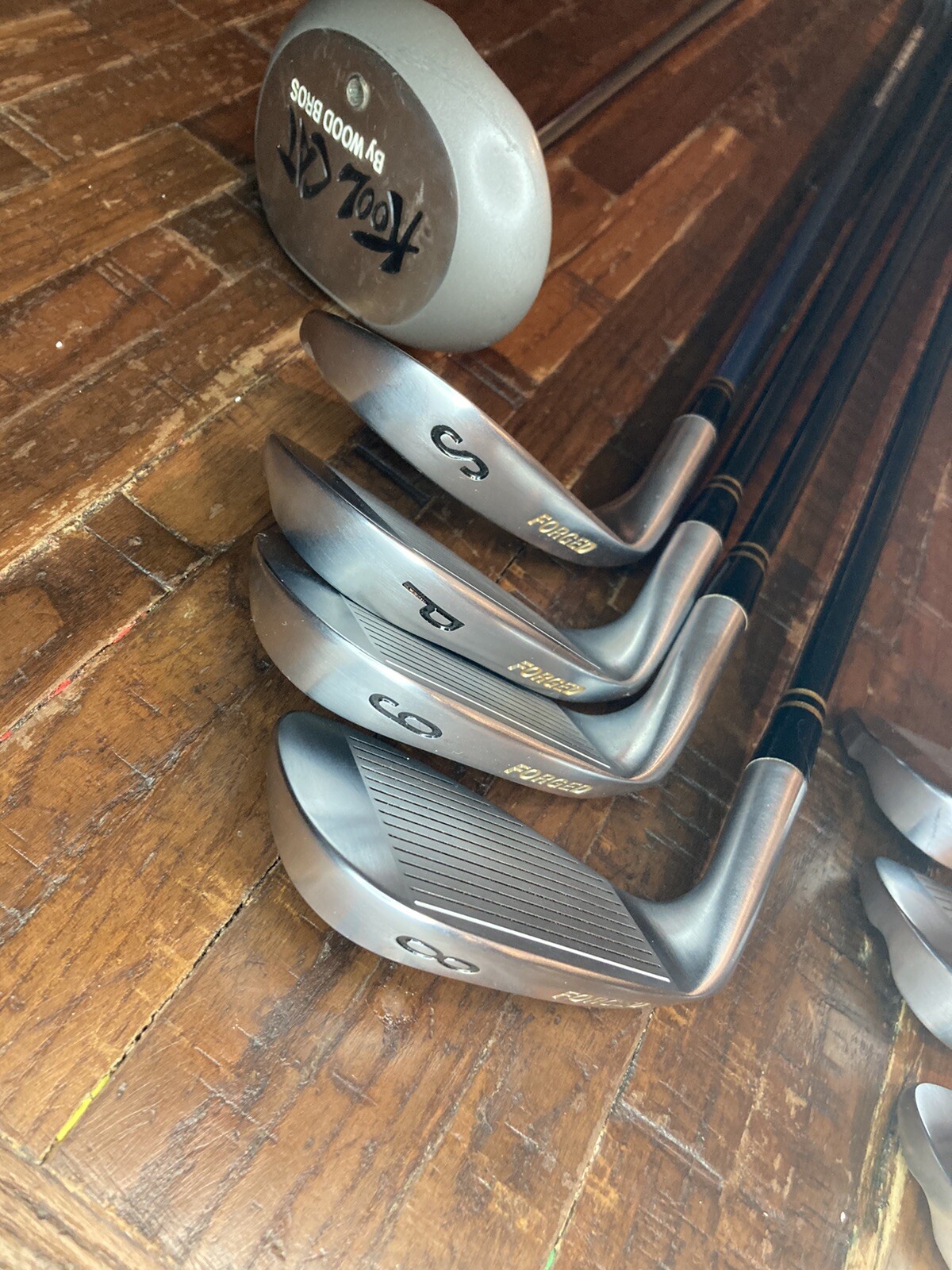 Wood Brothers Kool Cat Golf Set 3 Iron thru PW+ 3 Woods
