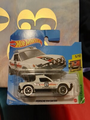 Hot Wheels Porsche 914 Safari weiß HW Exotics 2021 5/10 Neu Kombiversand 