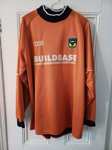 OXFORD UNITED 2003-04  GOALKEEPER FOOTBALL SHIRT - Andy Woodman Match Issue ?
