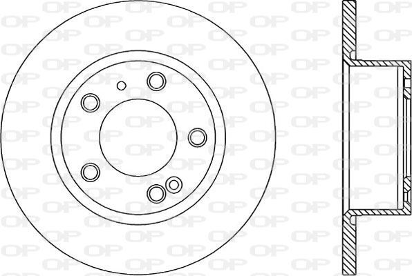 Jeu de 2 disques de frein ventilés haute performance pour Citroën XM Break