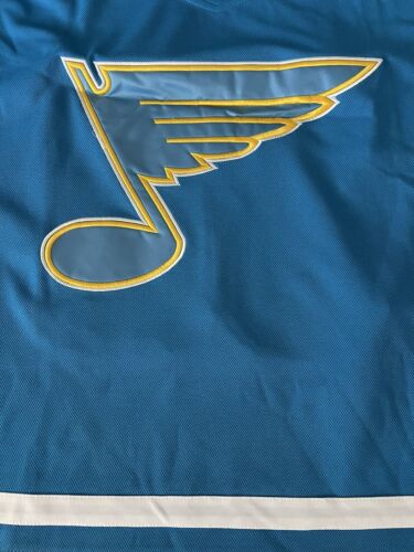 Joel Hofer Signed St. Louis Blues Jersey JSA Size 54 - Picture 3 of 3