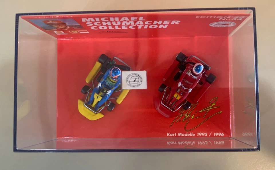 Kart Schumacher Kart Set 1995 & 1996 MSC #34 1:43 Minichamps - Image 4 of 4