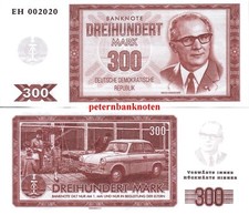 DDR 300 Mark 2020 Fantasy Note Erich Honecker New Design  615# ❇️❇️