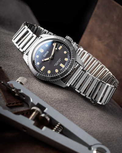 The Forstner Klip - Stainless Steel Bonklip-Style Watch Bracelet - Picture 7 of 15