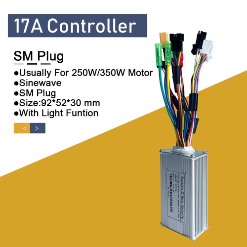 Controller 17 26 30A E-bike E-Scooter 3-Mode Sine Wave Controller for 350-1000W - Picture 7 of 23