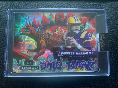 2024 Wild Card Dino-might Garrett Nussmeier 1/1 LSU