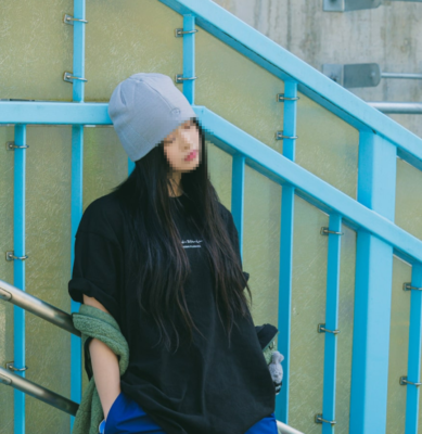 NEW* NewJeans x Hiroshi Fujiwa Supernatural Black1 Tshirt
