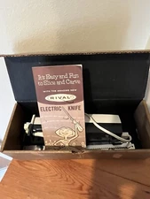 Vintage Rival Electric Knife With Instructions And Blades Heavy Duty In Box 