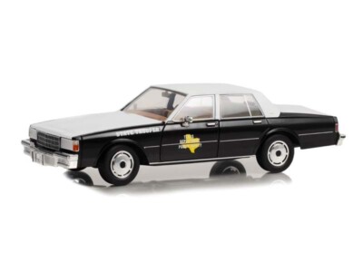Chevrolet Caprice Police 1987 échelle 1/18 Par Greenlight, Voiture De Collection