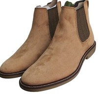 Find Men's Marsh Micro suede Chelsea Boots UK 7 EU 41 US 8 Biscuit NEW 