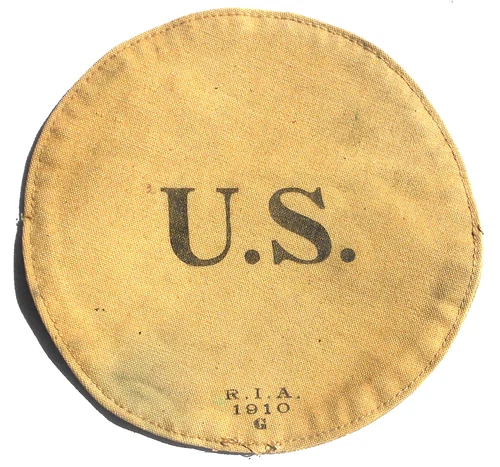 MINT UNISSUED ORIG 1910 US ARMY CAVALRY M1878/M1902 CANTEEN COVER, R.I.A. 1910