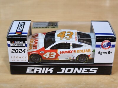 2024 #43 Erik Jones Family Dollar 1/64 Action NASCAR Diecast ARC