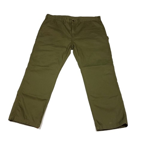 Vintage US Army Type 2 Class 6 Serge Green Wool Trousers Mens Size
