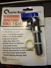 Quarter Master Washing Machine Valve Cold 102-210