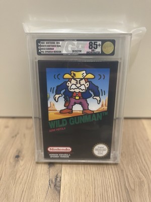 NES 1987 Wild Gunman VGA 85+ GOLD UNCIRCULATED Nintendo