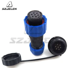 SD16 7pin 16mm Circular Outdoor Waterproof IP67 Wire Connector Plug and Socket