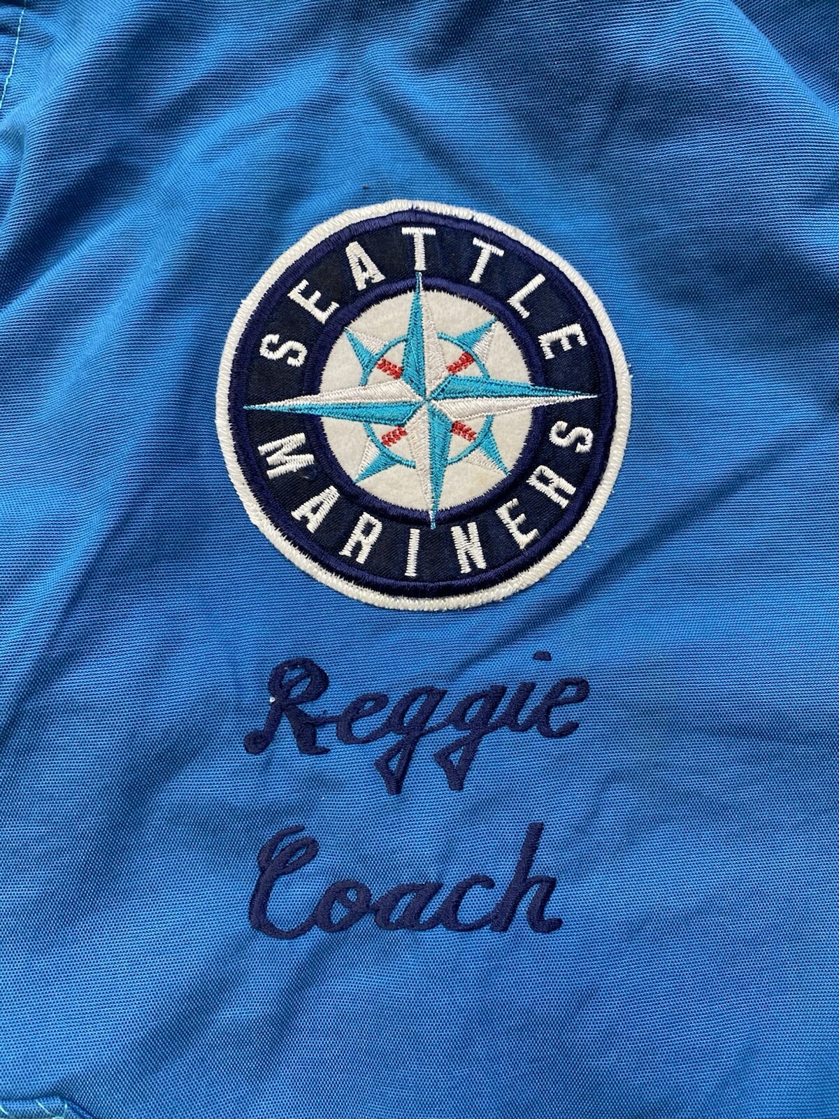 Vintage Seattle Mariners Pullover Windbreaker  Em… - image 5