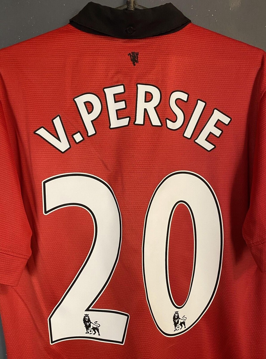 Maillot Domicile Manchester United 2013/2014 VAN PERSIE #20 - Taille L - Occasion En Très Bon état