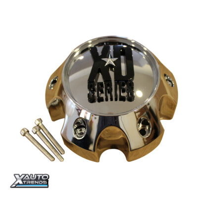 KMC XD Series 796 797 798 Chrome 6 Lug Wheel Rim Center Cap 1079L145