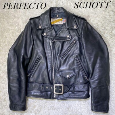 Schott Perfecto ダブルライダースジャケット 34サイズ s-l400.jpg
