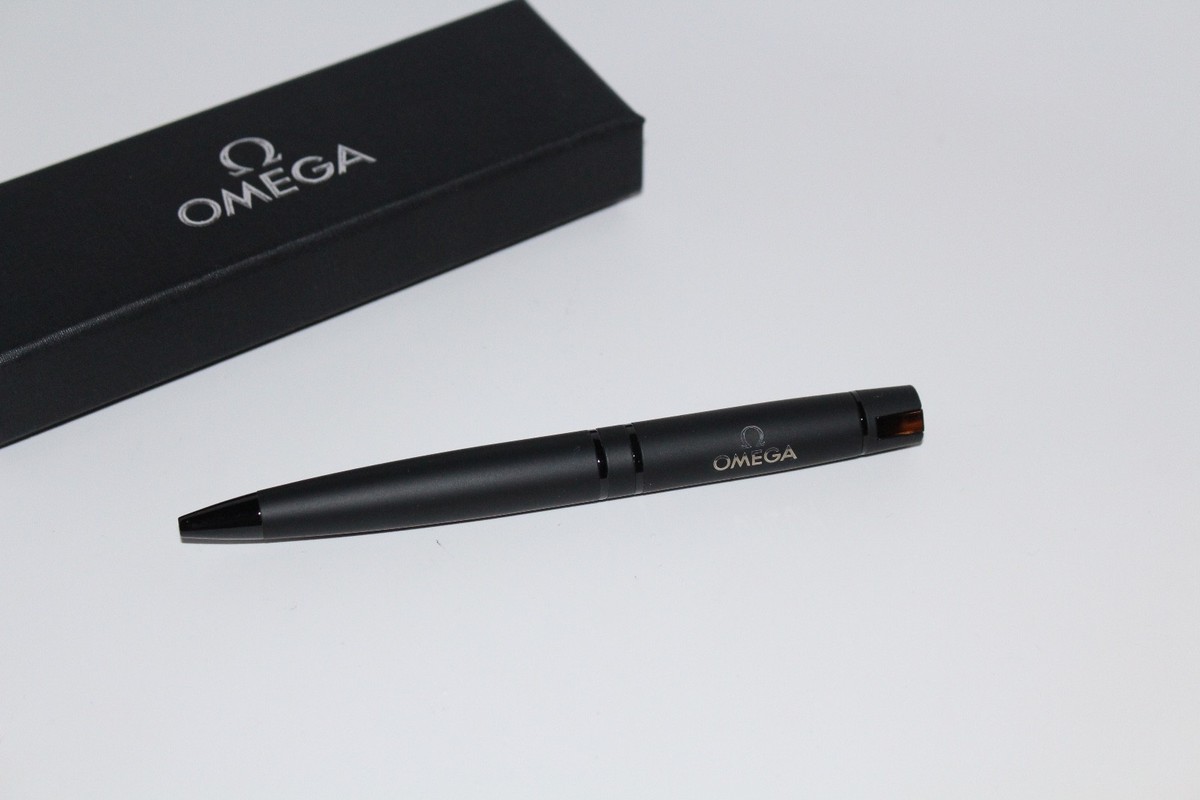 Omega Original Luxury All Black Edition Collective Pen With Omega