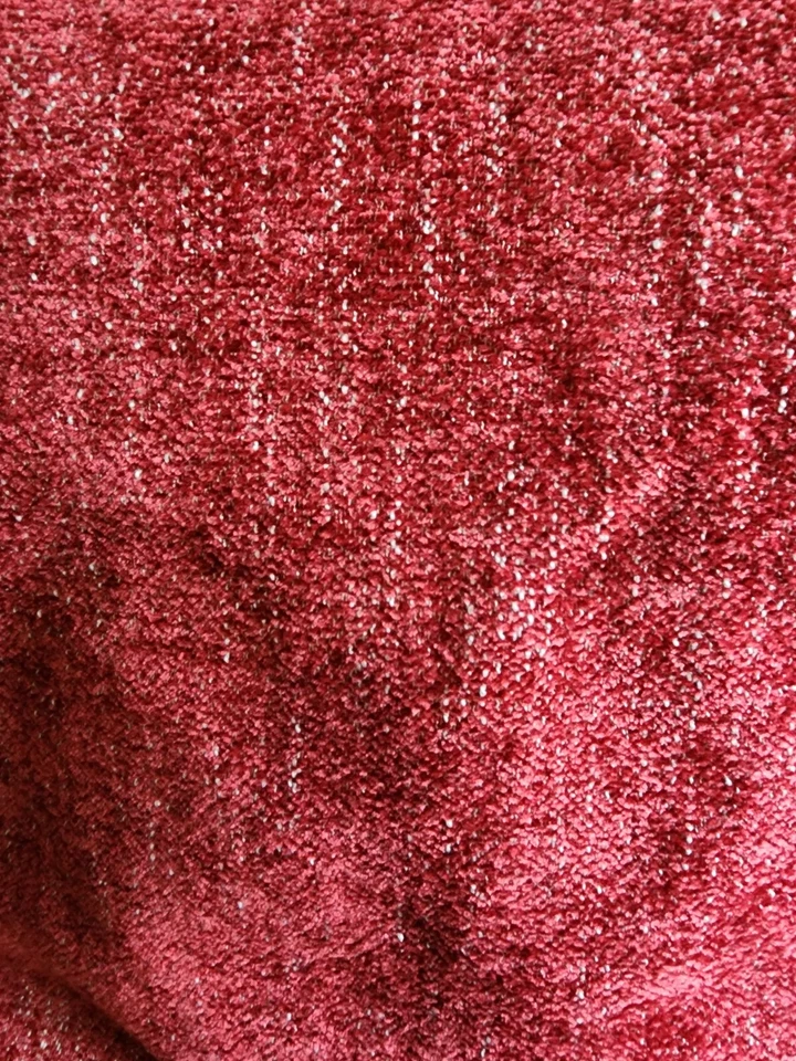 Set of 2 Red & White Tapestry Throw Pillow Covers Zipper size 22 x 22 in - Image 4 of 4