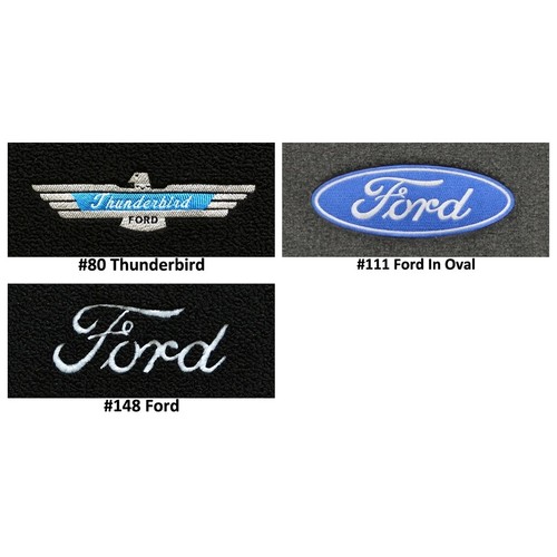 Floor Mats for 1955-1957 Ford Thunderbird (FM199F) Loop 2Pc - Picture 20 of 27