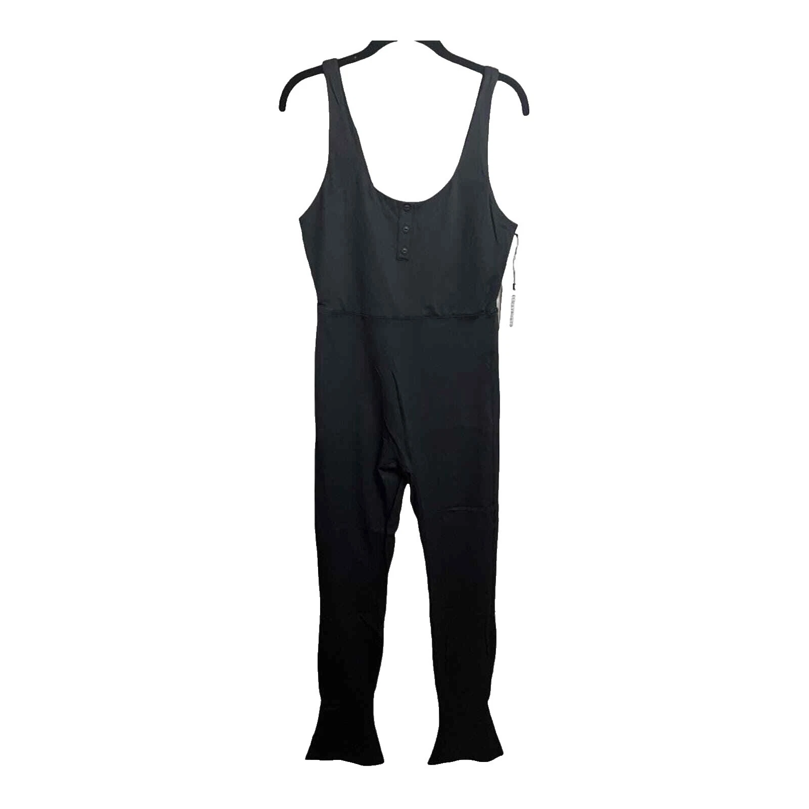 Nylon Black Jumpsuits & Rompers for Women