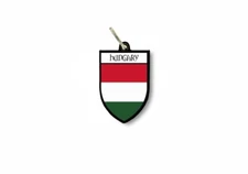 keychain key chain ring flag national souvenir shield hungary
