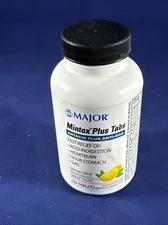 Major Mintox Plus 200mg Aluminium Hydroxid Anti-Gas Tablets (100 Count)