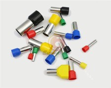 600pcs Wire Copper Crimp Connector Insulated Cord Pin End Terminal Box