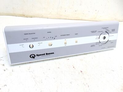 Speed Queen Dryer ADE4BRGS177TW01 Control Panel