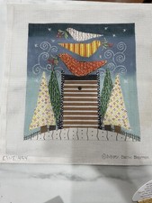 hand painted needlepoint canvases