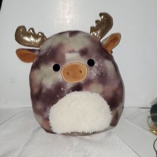 Kellytoy Squishmallow Greggor The Moose 7" Plush Stuffed Animal Toy Collectible