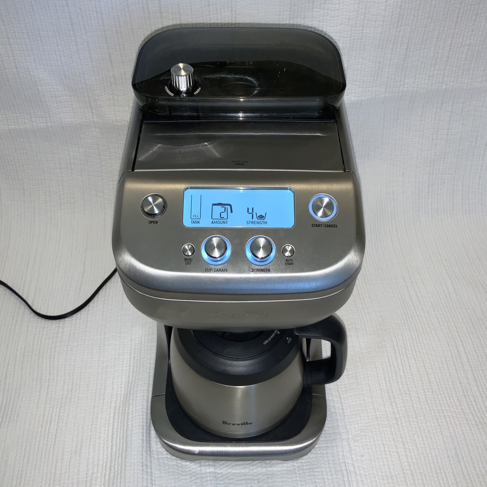 Breville Bdc650bss The Grind Control Coffee Maker Silver For Sale Online Ebay