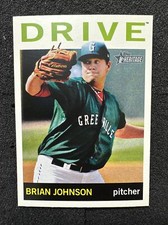 BRIAN JOHNSON #94 2013 Topps Heritage Minor League Edition QTY Rookie/Prospect