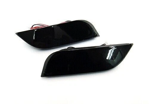 2x Lente de humo LED Parachoques trasero Luz de freno para 08-14 Subaru Impreza WRX STI Foto 3 de 4