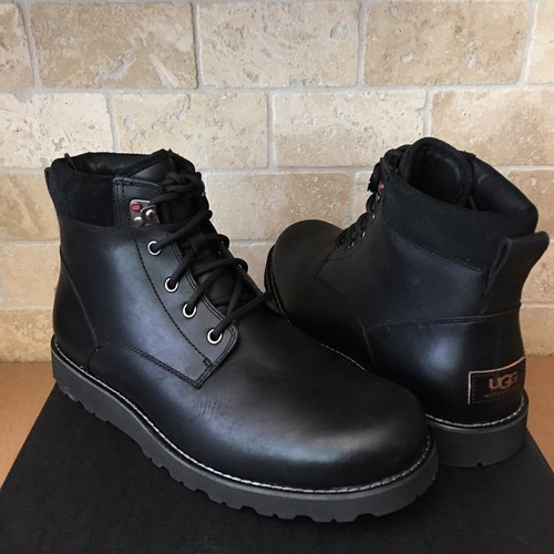 UGG SETON TL BLACK WATERPROOF LEATHER 