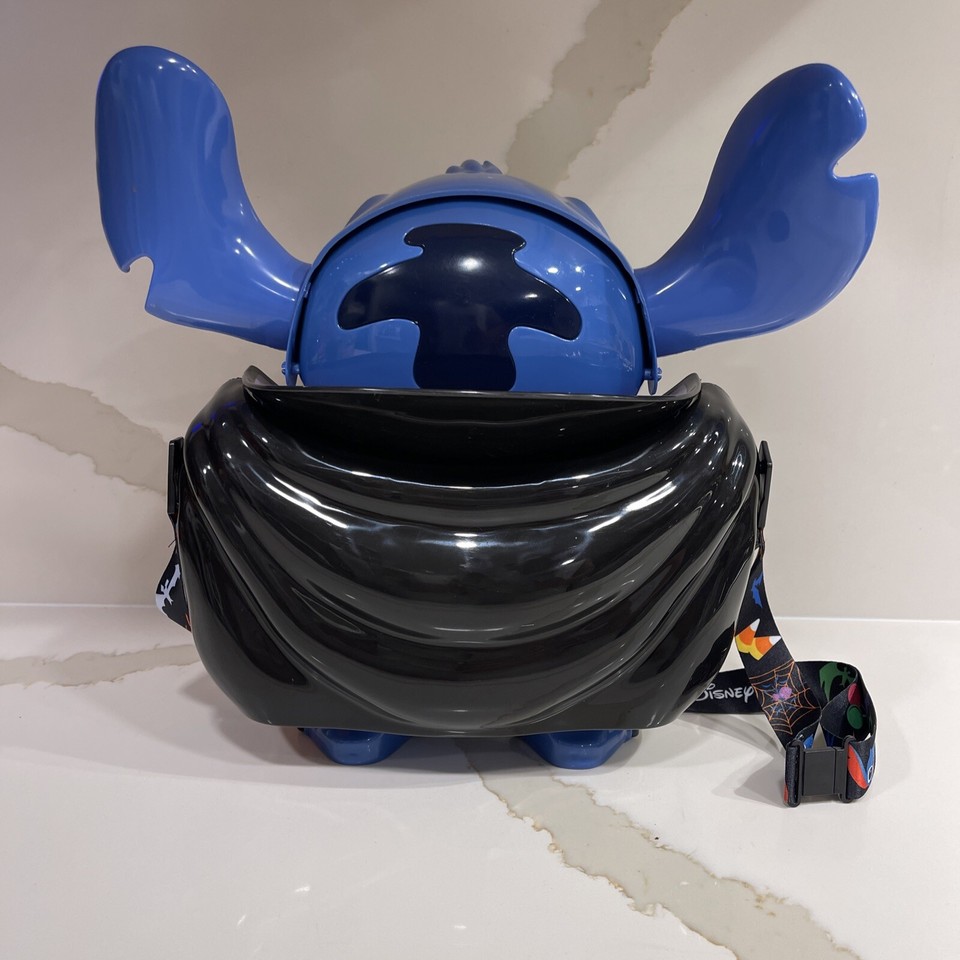 Disney Vampire Stitch Halloween Popcorn Bucket NEW 2024 🎃 IN HAND 🙌 eBay