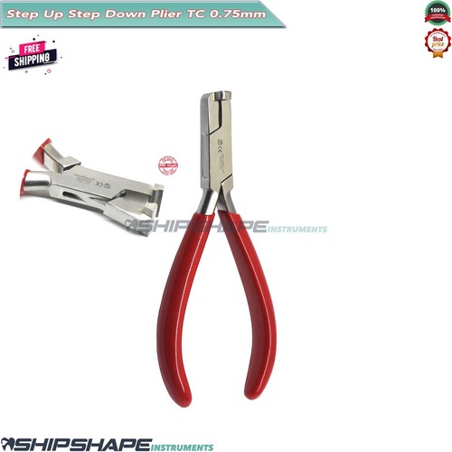 Dental TC Orthodontics Pliers Detailing Bayonet Bends Step-Up/Down Wire Bending - Picture 13 of 25