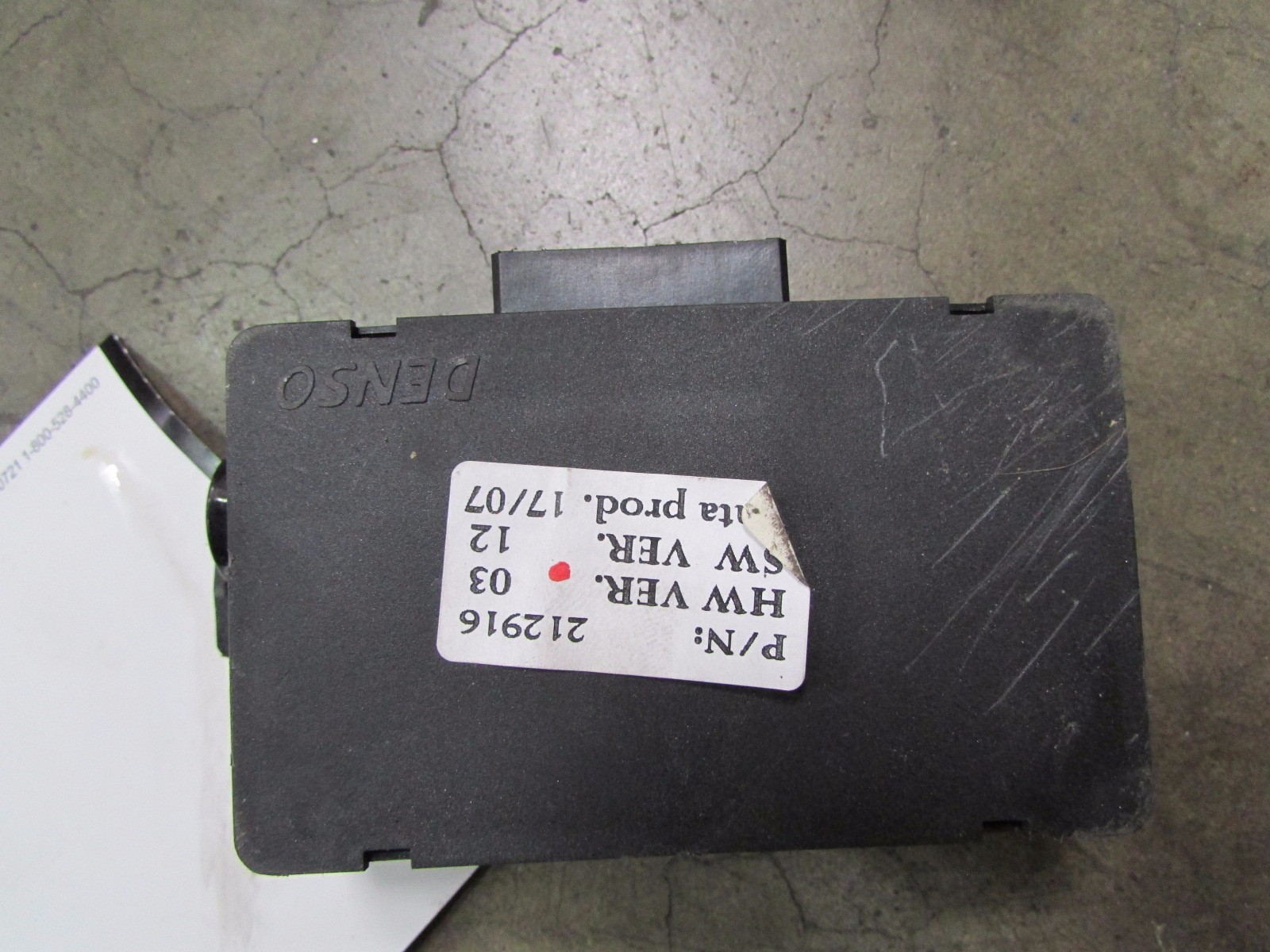 Maserati Quattroporte, Ferrari 599 Wiper Control Station Module Relay P/N 212916