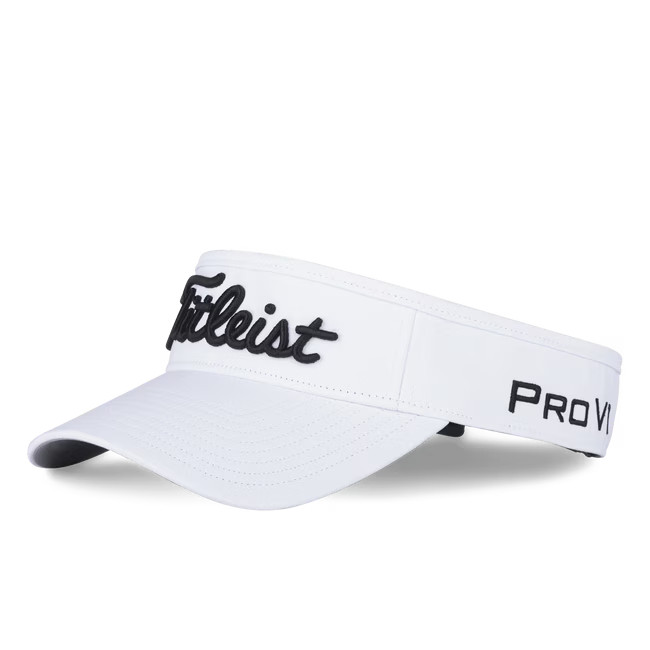 Titleist Tour Performance Visor Weiss/Schwarz