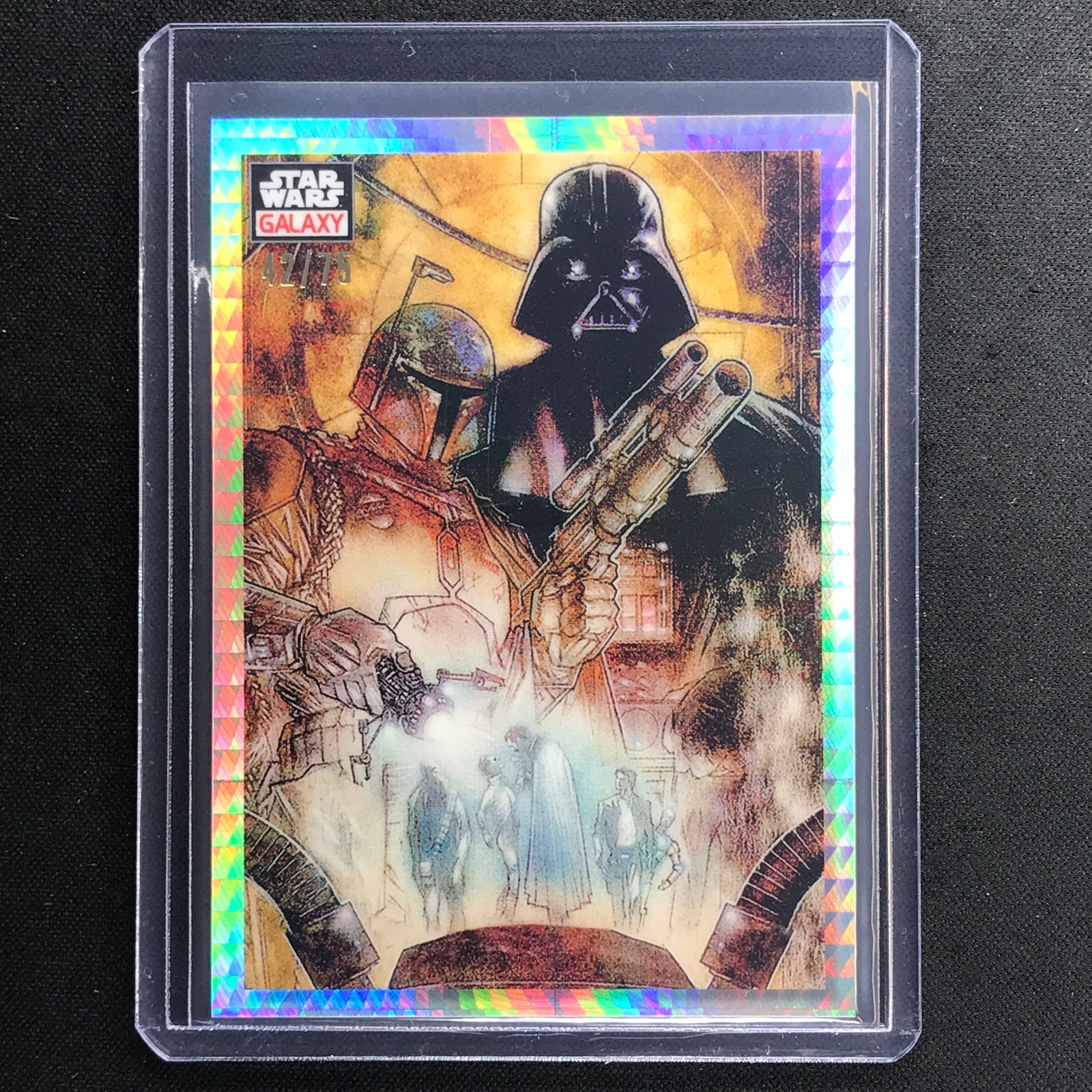 2023 Star Wars Galaxy Chrome DIABOLIC DUO Base Prism 42/75 #42
