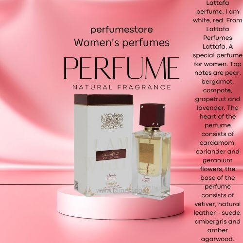 Perfume, I am White And Red Lattafa Women 60ML Ambergris Oil And