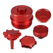 Engine Cap Package Red For BMW E46 320i 323i 325i 328i 330i M52TU M54 Engines