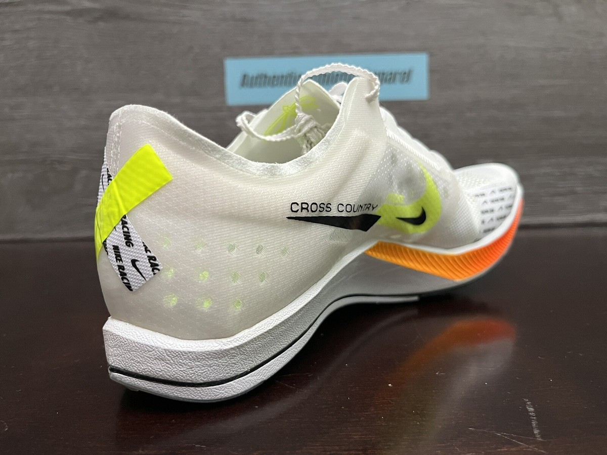 Nike ZoomX Dragonfly XC Spikes White Black Orange DX7992-100 