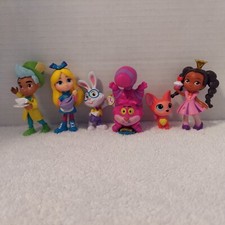 Disney Jr Alices Wonderland Bakery Friends Set Of 6, Pre-owned,